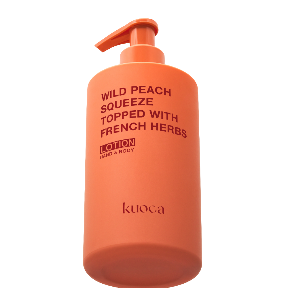 WILD PEACH HAND&BODY LOTION | kuoca(クオカ) 日本公式オンラインストア WILD PEACH HAND&BODY LOTION | kuoca(クオカ) 日本公式オンラインストア