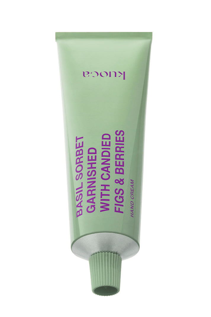 BASIL SORBET HAND CREAM | kuoca(クオカ) 日本公式オンラインストア