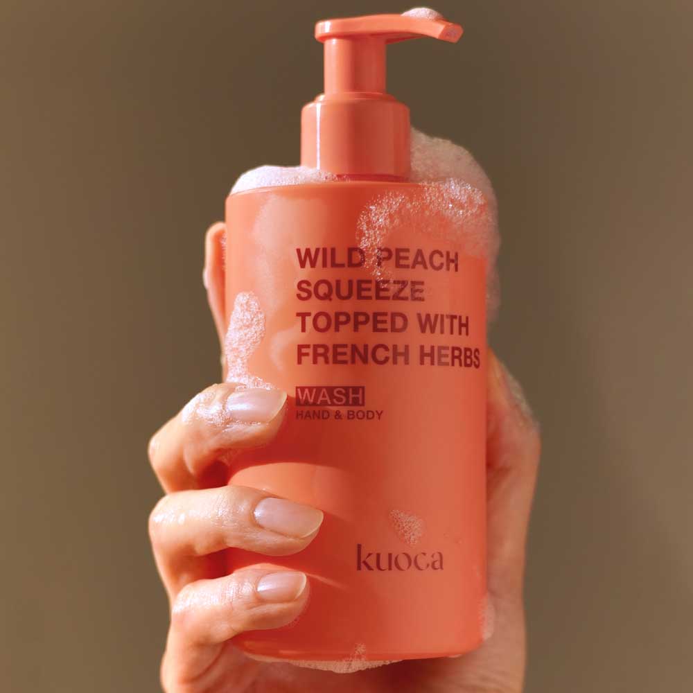 WILD PEACH HAND&BODY WASH_FRAGRANCE MIST SET – kuoca(クオカ) 日本