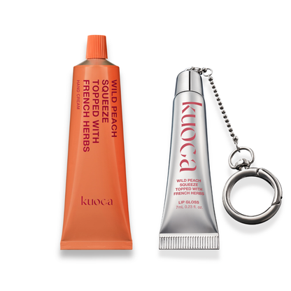 WILD PEACH LIP GLOSS & HAND CREAM MINI SET