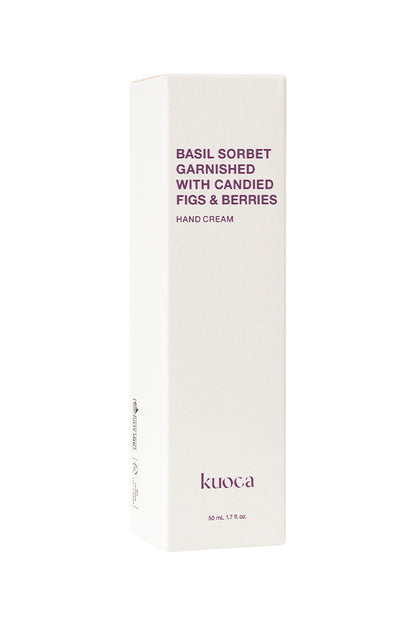 BASIL SORBET HAND CREAM | kuoca(クオカ) 日本公式オンラインストア