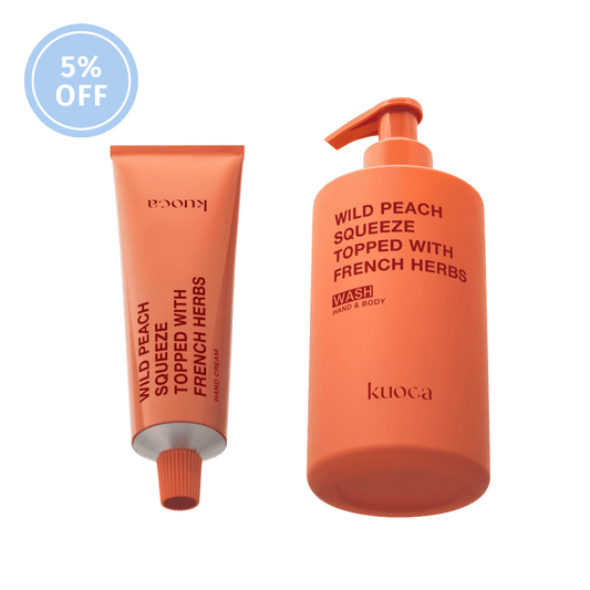 kuoca Hand Care SET WILD PEACH